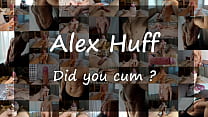 HOT GUY MOANS WHILE JERK OFF UNTIL HE CUMS – WON’T MAKE IT TO THE END – AlexHuff