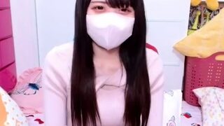 POV close up asian gf blowjob